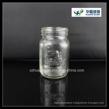 100ml 4oz Embossed Jam Mason Glass Jar